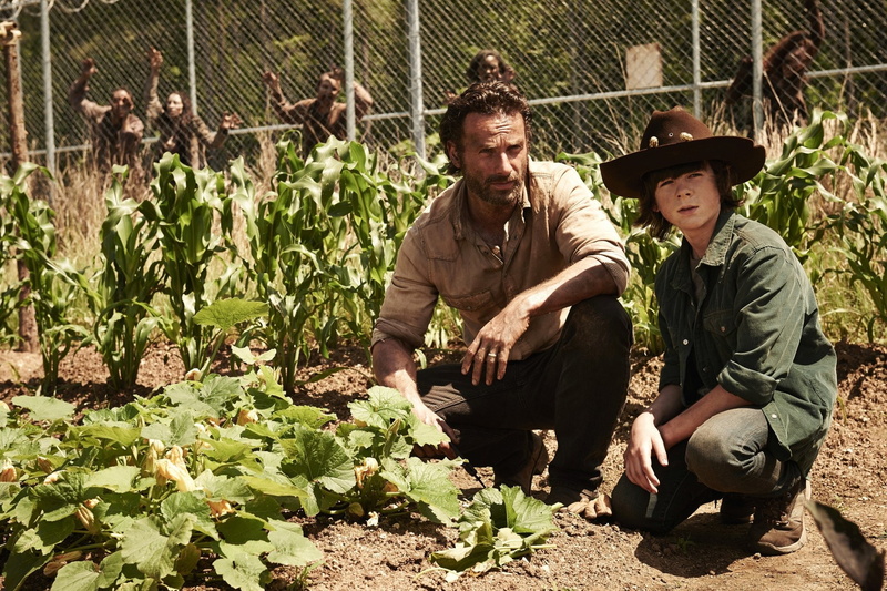 1080P, Rick Grimes, Chandler Riggs, TV Show, Andrew Lincoln, The Walking Dead, Carl Grimes