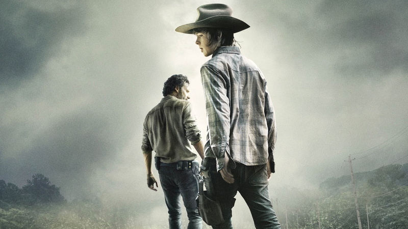 TV Show, Carl Grimes, Chandler Riggs, Andrew Lincoln, Rick Grimes, The Walking Dead, 1080P