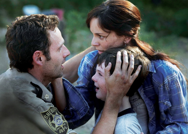 The Walking Dead, Lori Grimes, Chandler Riggs, Andrew Lincoln, Rick Grimes, 1080P, Sarah Wayne Callies, TV Show, Carl Grimes