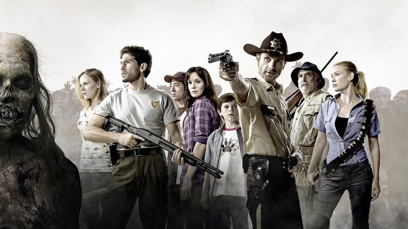 Laurie Holden, musical instrument, 1080P, artist, standing, young adult, Lori Grimes, playing, people, young men, performance, musician, Chandler Riggs