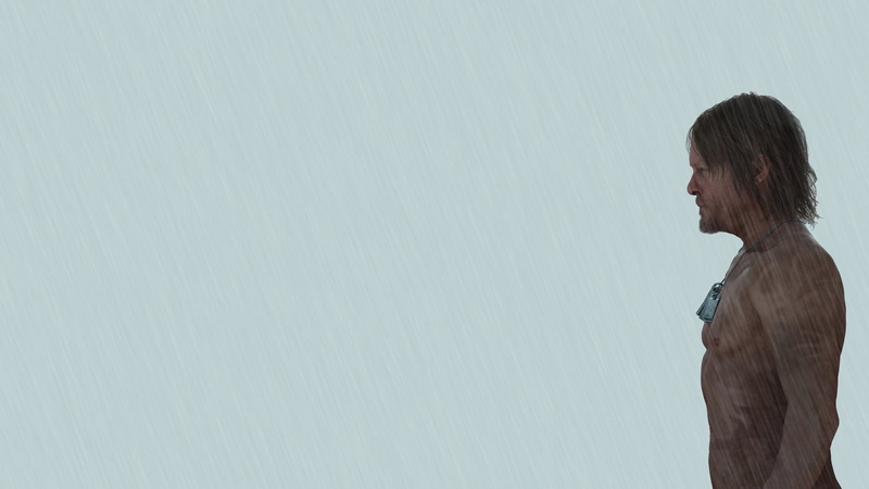 1080P, Norman Reedus, Rain, Video Game, Death Stranding