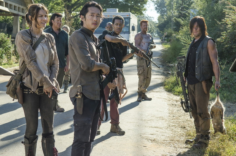 Daryl Dixon, Abraham Ford, The Walking Dead, Norman Reedus, Michael Cudlitz, Maggie Greene, TV Show, 1080P, Glenn Rhee, Lauren Cohan, Steven Yeun