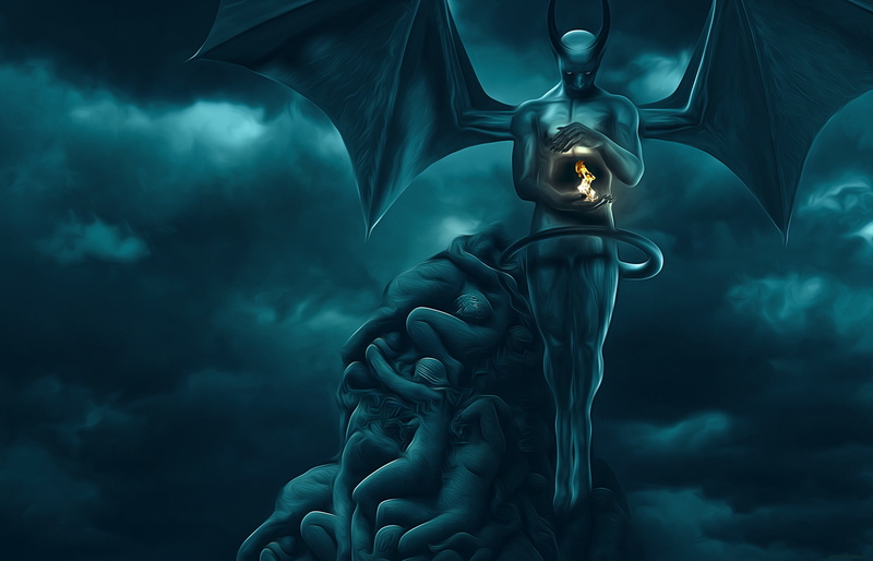 dark, macabre, scary, halloween, fantasy, horror, evil, 2K