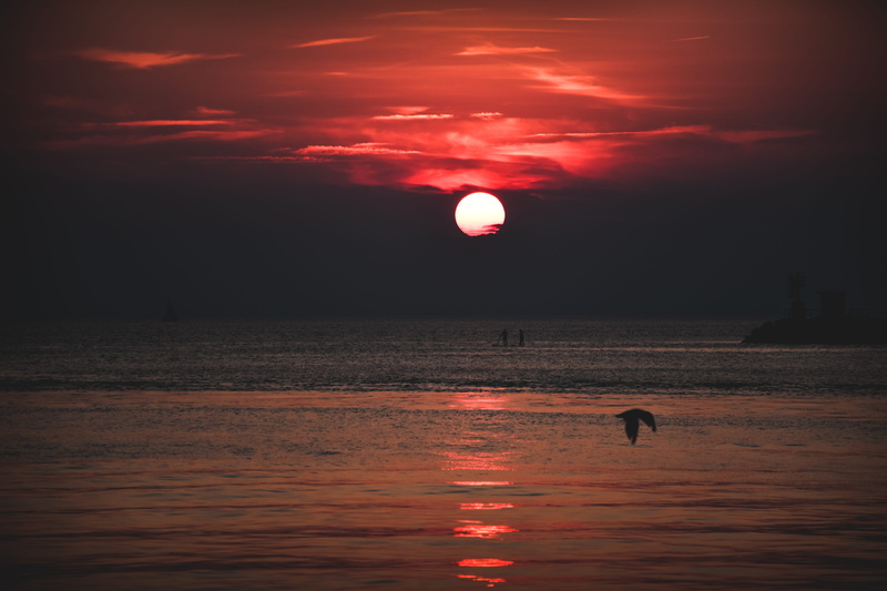beauty In Nature, dawn, cloud, background, beach, photo, dark, 5K, red, halloween, night, lake, outdoors, back Lit, turkey - Middle East, twilight, mood