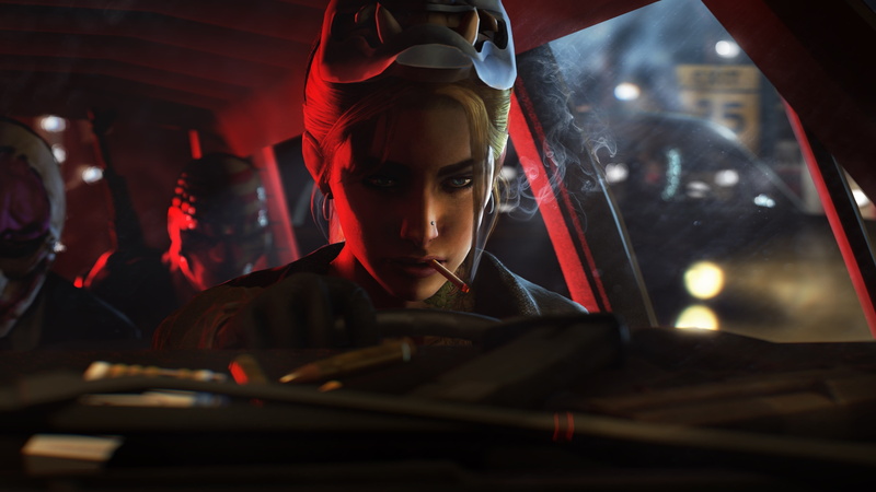 people, top, nightlife, young adult, collared, illustration, looking, wearing, headshot, Payday 2, indoors, portrait, night, artwork, women, young women