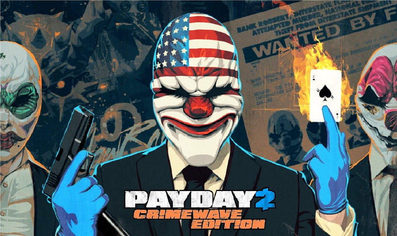 Clover (Payday), outdoors, communication, human representation, mask, 1080P, message, day, people, men, Dallas (Payday), mask - disguise, Hoxton (Payday)