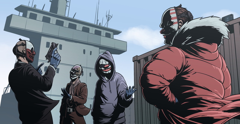 Wolf (Payday), Hoxton (Payday), Payday 2, Dallas (Payday), 1080P, Payday, Chains (Payday)
