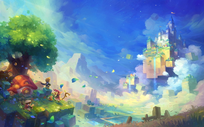 Video Game, MapleStory 2, 1080P