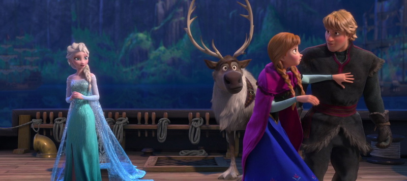1080P, Movie, Anna (Frozen), Kristoff (Frozen), Elsa (Frozen), Frozen, Sven (Frozen), Frozen (Movie)