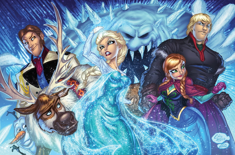 Movie, Frozen (Movie), 2K, Hans (Frozen), Kristoff (Frozen), Olaf (Frozen), Sven (Frozen), Frozen, Anna (Frozen), Elsa (Frozen)