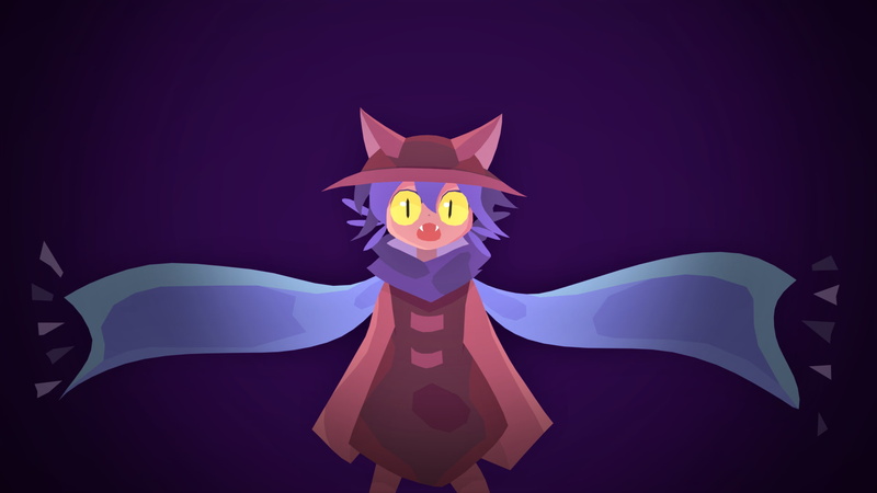 dark background, video games, scarf, hat, cat boy, OneShot, Video Game Art, vector, pixel art, video game characters, RPG Maker, 1080P, Niko, neko ears