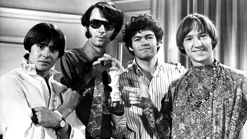 young adult, peter tork, standing, grayscale, portrait, real people, group of people, mid adult, man, togetherness, glasses, friendship, adult, band, the monkees