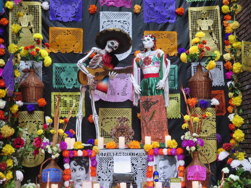 crowd, mexico, representation, abundance, creativity, variation, apparel, human representation, death, dia de los muertos, small business, retail, market