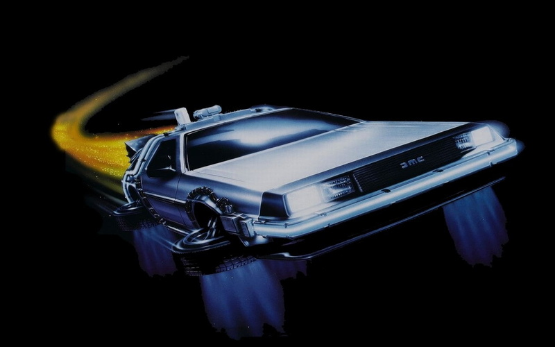 movies, 720P, Back to the Future, vehicle, car