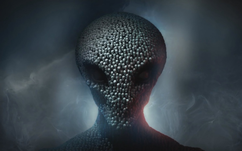alien, firaxis games backgrounds, xcom 2, Download 3840x2400 xcom 2, 4K, skulls
