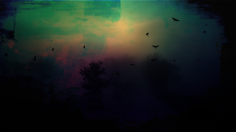tranquil scene, tree, outdoors, animal themes, bird, white, cabinet, spooky, blue, colorful, flying, wooden, tranquility, silhouette, sky, 1080P, animal wildlife