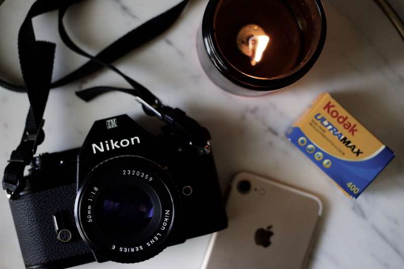 no people, film, digital camera, flatlay, camera, white, dslr, studio shot, candle, slr camera, 5K, photography themes, indoors, burning, lens - eye, blue