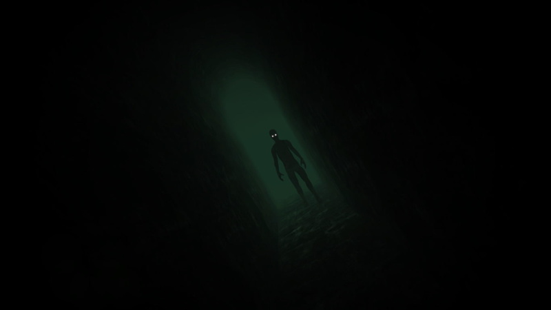 one person, copy space, scuba diving, unrecognizable person, swimming, exploration, underwater, 720P, water, undersea, dark, sport, sea, leisure activity