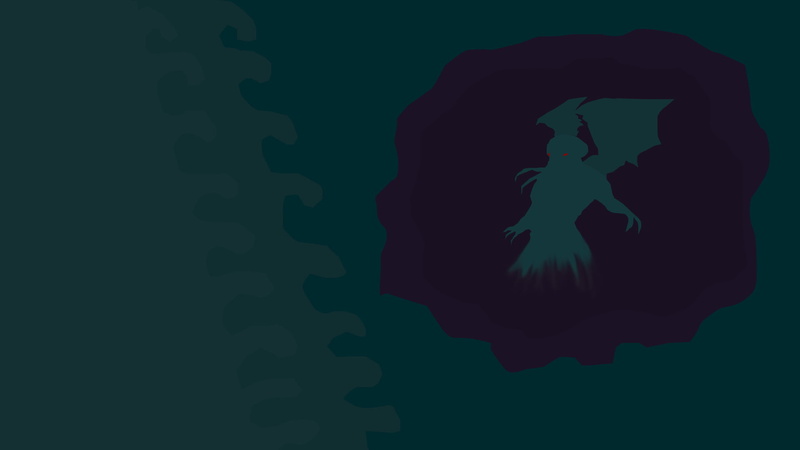 Cthulhu, Minimalist, Fantasy, The Call of Cthulhu, 1080P