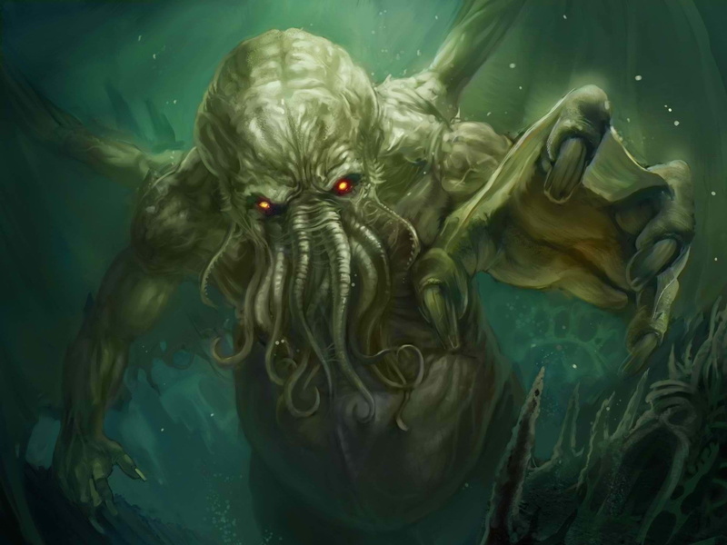 1080P, undersea, one animal, call, animal, animals in the wild, close-up, no people, underwater, marine, Cthulhu, animal themes, nature, animal wildlife
