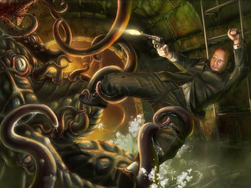 cthulhu, 1080P, survival, horror, fantasy, call, shooter, call of cthulhu, rpg