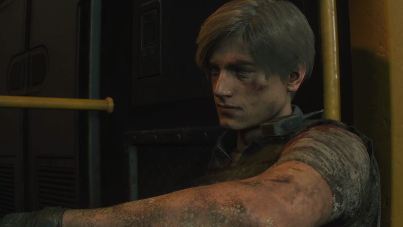 screen shot, PlayStation, Resident Evil 2, Male, PlayStation 4, video games, Resident Evil 2 Remake, Resident Evil, Leon S. Kennedy, 1080P