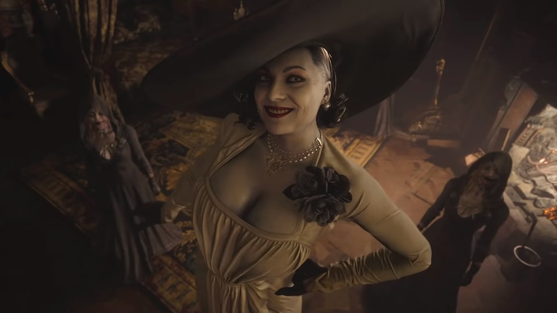 resident evil village, vampira, 1080P