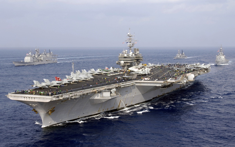 Defense, Self, Maritime, Navy, US, Forces, 2K, Japan, Aircraft, American, Carrier