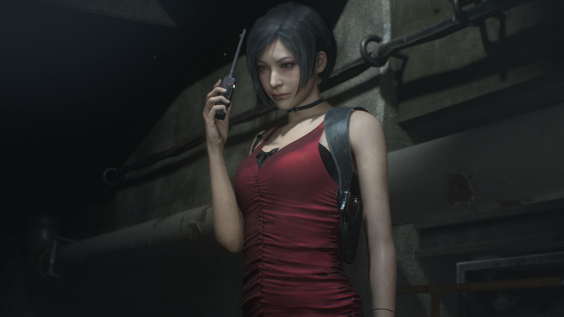 Resident Evil 2 (2019), Resident Evil, Ada Wong, 4K, Video Game