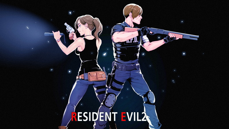 Claire Redfield, Resident Evil, Resident Evil 2 (2019), 1080P, Leon S. Kennedy