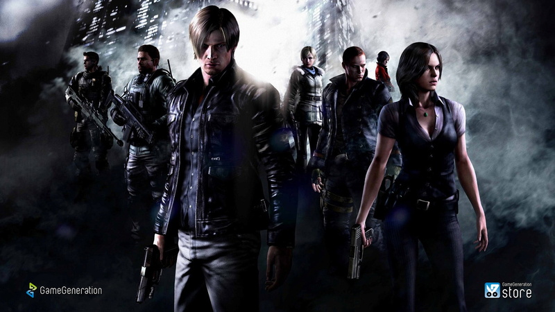 black Color, three quarter length, Resident Evil 6, young adult, fashion, dark, group of people, edition, adult, violence, communication, women, resident