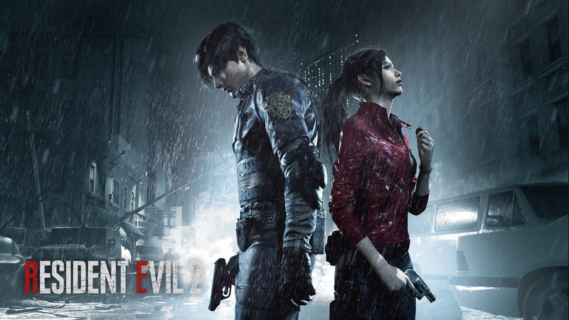 Claire Redfield, Resident Evil 2 (2019), Leon S. Kennedy, 4K, Resident Evil