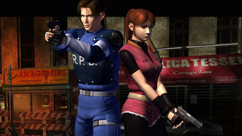 Resident Evil 2, Claire Redfield, video games, Leon S. Kennedy, 1080P, Resident Evil