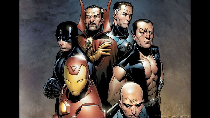 sculpture, Marvel Comics, women, Namor, digital, adult, females, Doctor Strange, male likeness, 1080P, still life, marvels, Black Bolt, Mr. Fantastic