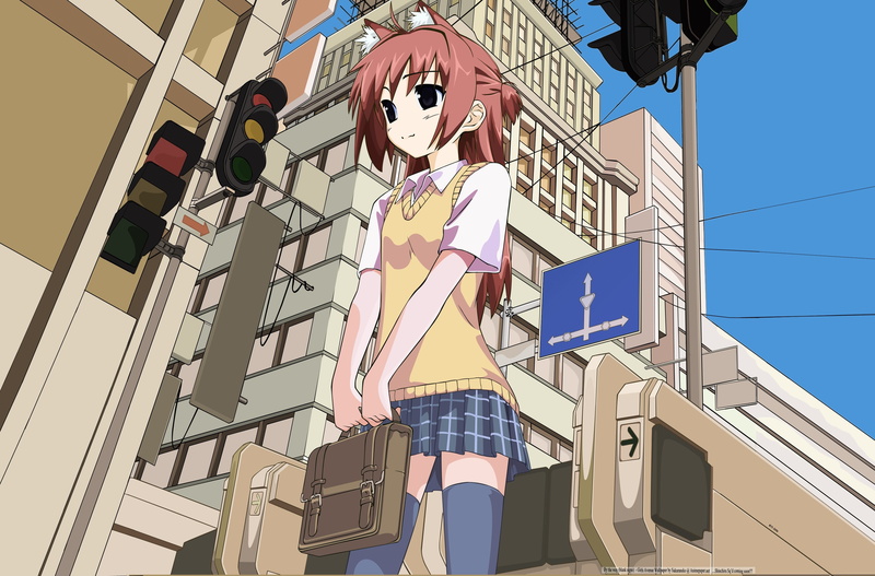 girls avenue, school, uniform, avenue, 3560x2346, nekomimi, anime, 2K, girls, anime girls, school uniform