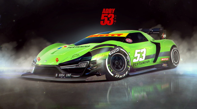 1080P, Trion Nemesis, Green Car, Vehicles
