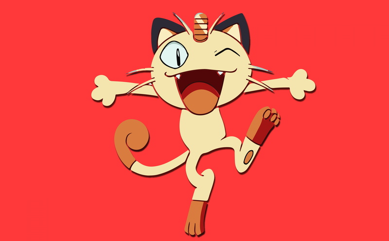 cartoon, human arm, Vector Art, body part, one person, Aero, mew, happiness, celebration, pokemon, 8K, mouth open, finger, meowth, pokimon, shouting, emotion