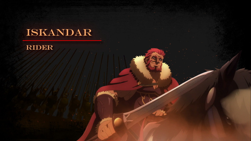 1080P, Fate/Zero, Rider (Fate/Zero), Fate Series