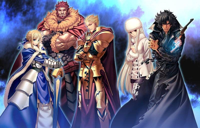 Gilgamesh (Fate Series), Saber (Fate Series), Fate/Zero, Fate Series, Irisviel Von Einzbern, Archer (Fate/Zero), Rider (Fate/Zero), 1080P, Kiritsugu Emiya