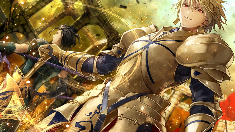Archer (Fate/Zero), Fate Series, Fate/Zero, Lancer (Fate/Zero), 1080P