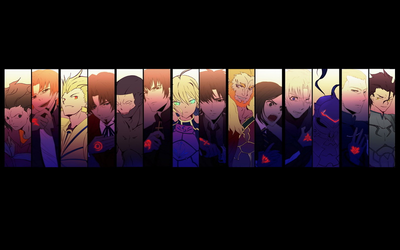 Caster (Fate/Zero), Ryuunosuke Uryuu, Tokiomi Tohsaka, Kirei Kotomine, Lancer (Fate/Zero), Fate Series, Kariya Matou, Kiritsugu Emiya, Fate/Zero, Velvet Waver
