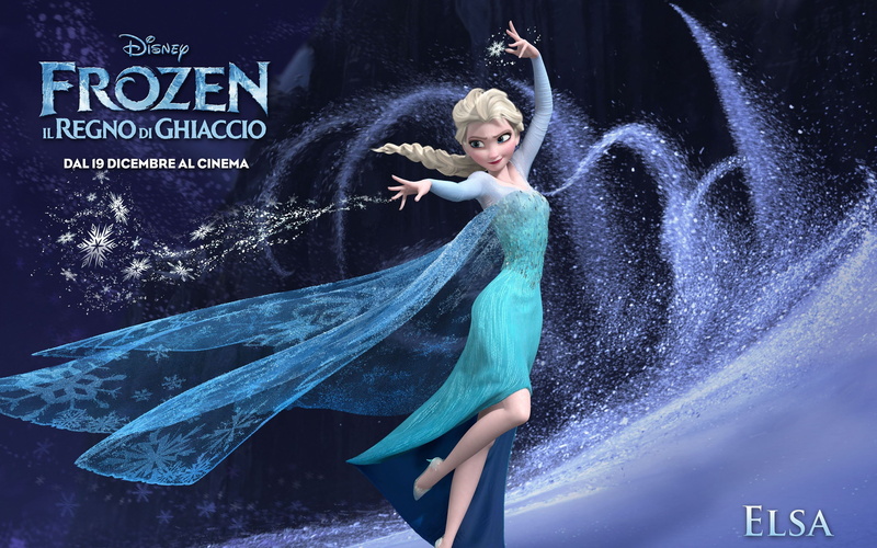 2K, frozen, dancing, beautiful woman, hd, looking at camera, digital, hairstyle, hair, beauty, dress, females, disney, elegance, full length, adult