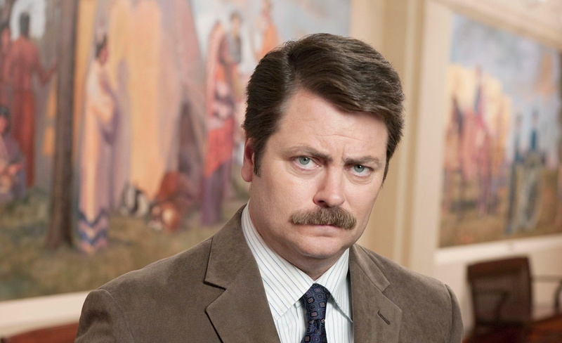 TV Show, Parks and Recreation, 1080P, Ron Swanson