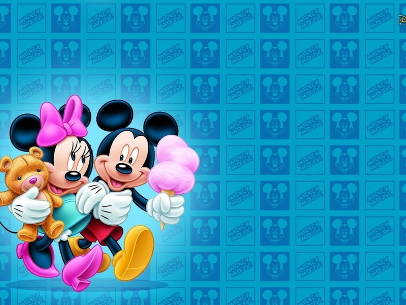 indoors, no people, communication, mickey mouse, variation, 480P, high angle view, Minnie and Mickey Mouse, close-up, multi colored, female likeness, paper
