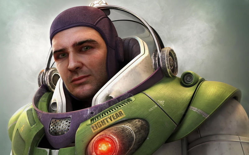 Buzz Lightyear, realistic, Toy Story, 1080P, render