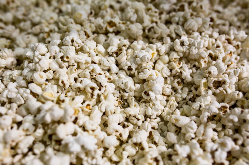 wellbeing, close, heap, food, macro, textured, selective focus, popcorn, 4K, breakfast, snack, nature, large group of objects, kernel, still life, food And Drink