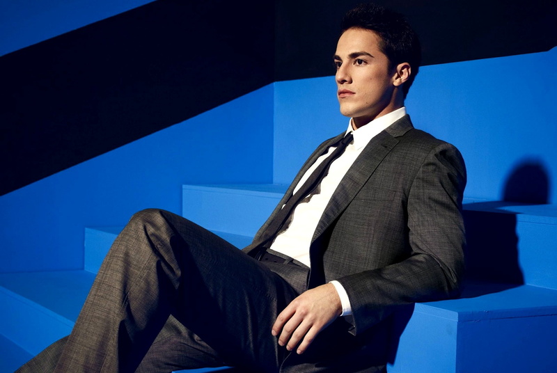 blue, full suit, 1080P, one person, men, contemplation, The Vampire Diaries, business, actor, costume, looking, business person, well-dressed, guy, Tyler Lockwood