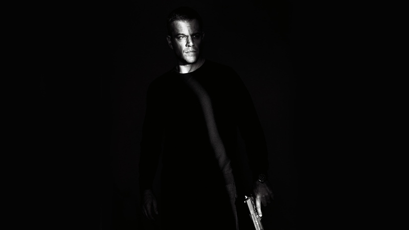 Matt Damon, mature adult, one person, standing, young adult, copy space, fear, emotion, looking at camera, young men, adult, hairstyle, black background