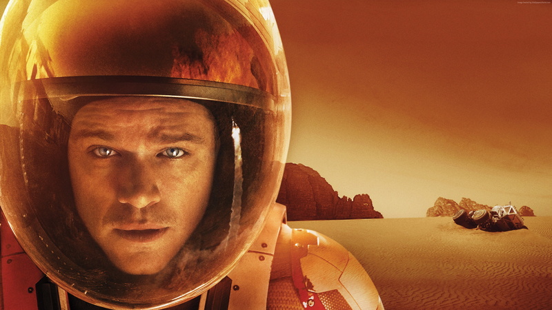 Matt Damon, 4K, The Martian