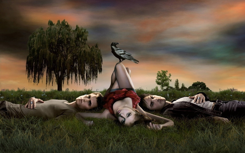 Nina Dobrev, The Vampire Diaries, Stefan Salvatore, 1080P, Paul Wesley, Elena Gilbert, Damon Salvatore, Ian Somerhalder